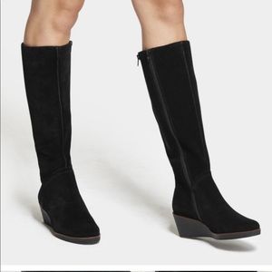 Aerosoles Gather around wedge suede boot 5 1/2